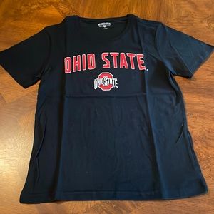 Scarlett & Gray Ohio State EUC Girls Large Black Tee